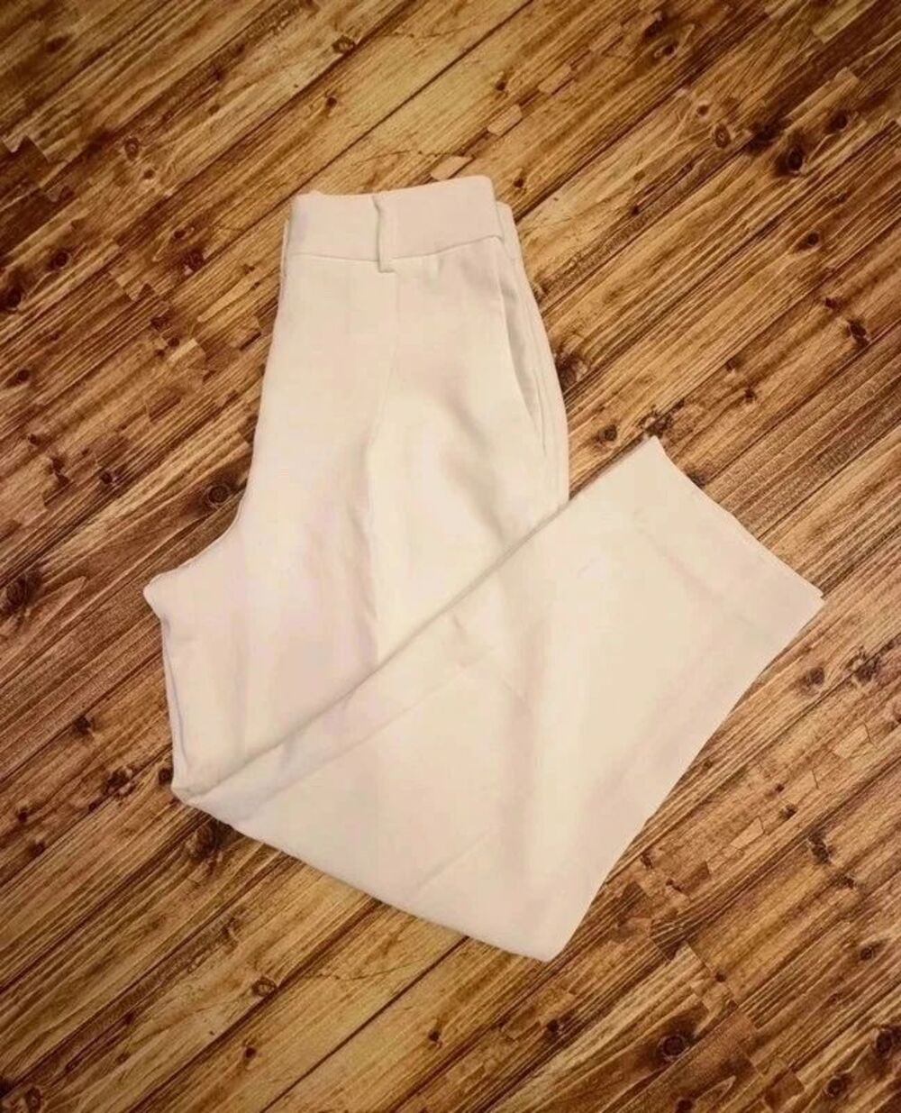 Winter White Ankle Pants